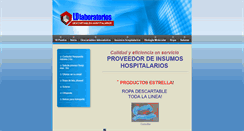 Desktop Screenshot of ldlaboratorios.com.ar